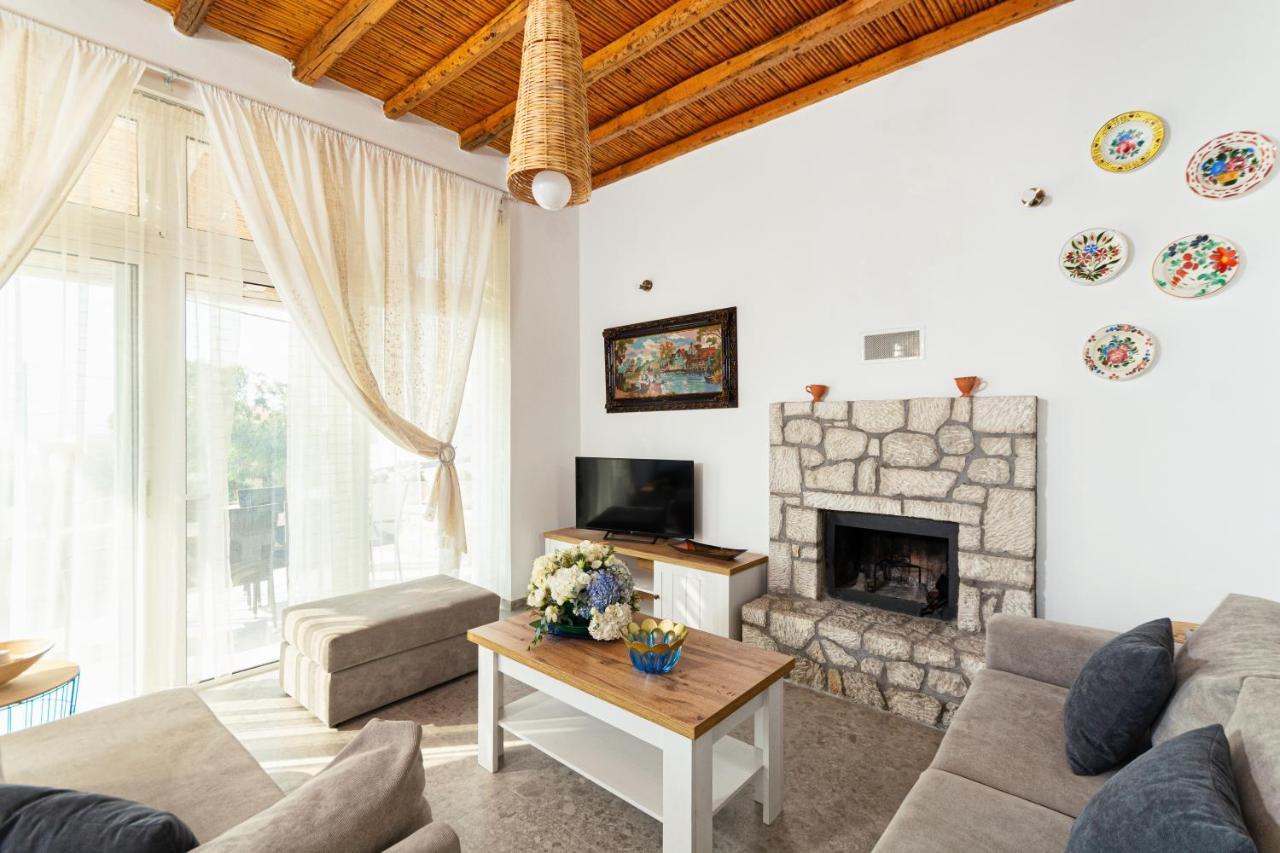 Вилла Chrysanthi'S Stone House Афанту Экстерьер фото